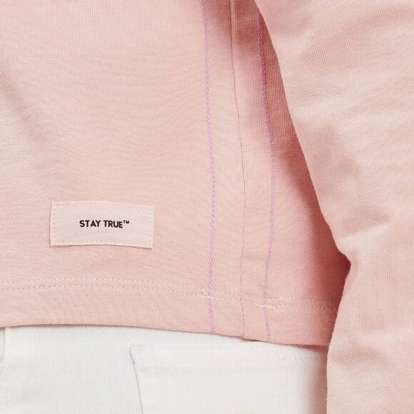 LIFE IS GOOD Crusher Long Sleeve Tee Sz L Pink Mountains Graphic 100% Cotton - Picture 12 of 16